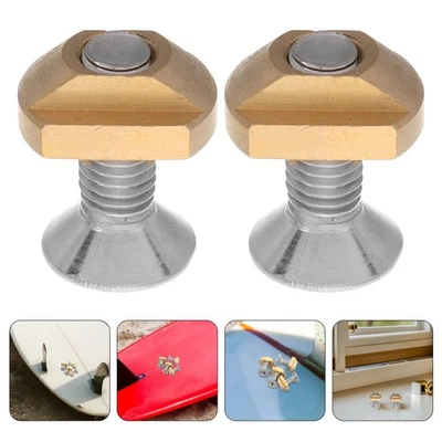  8pcs Brass T-Nut With Screw: M8 Sliding Nuts For Hydrofoil And Surfboard - Image 1 of 4