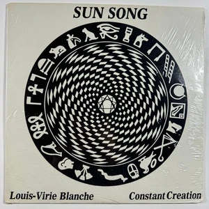 LOUIS VIRIE BLANCHE Sun Song LP MINT SEALED RARE 1982 PRIVATE PRESSING JAZZ FUNK - Imagen 1 de 2