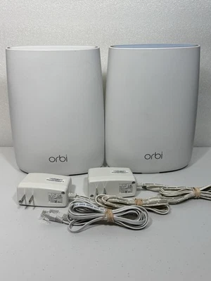 NETGEAR Orbi RBS50v2 Satellite WiFi Extender & RBR50v2 Router Mesh - Image 1 of 4