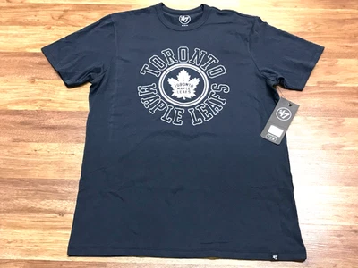 MENS M - NEW ’47 Brand 2019 NHL Toronto Maple Leafs Hockey T-Shirt 100% Cotton - Image 1 of 4