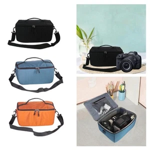 Camera Carrying Case Photography Bag Removable Shoulder Strap with Top Handle - Picture 1 of 21