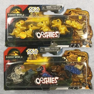 Ooshies Gold Rush Jurassic World Golden Pack & Standard Pack Collectibles Set - Picture 1 of 8