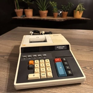 Vintage TA Adler 120PD Calculator In Working Condition Mid 1980s - Picture 1 of 9