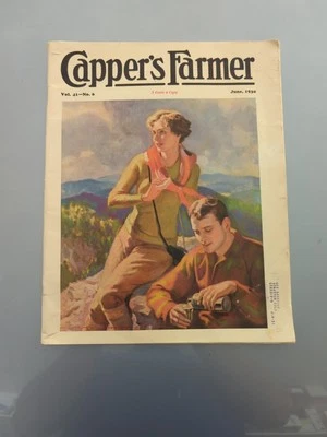 Capper's Farmer Magazine June 1930 Farm Home Magazines RARE Advertising Oliver - Image 1 of 4
