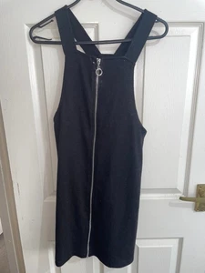 New Look Womens UK Size 6 Black Sleeveless Knee Length Dress (NEW WITH TAGS - Picture 1 of 3