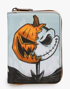 Disney The Nightmare Before Christmas The Pumpkin King Jack Skellington Wallet! - Picture 1 of 4