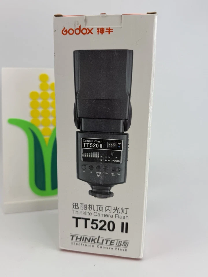 Godox TT520II Speedlite Wireless Trigger Transmitter For Canon Nikon Flash Light - Image 1 of 4