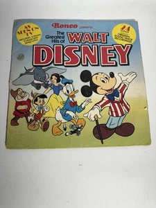 The Greatest Hits Of Walt Disney 12” Vinyl LP Album Record 1975 Vintage - Bild 1 von 3