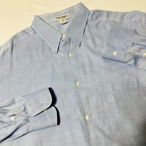 Vintage Giorgio Armani Le Collezioni Dress Shirt Men's Size 16.5 - 42 Italy Made - Picture 1 of 9