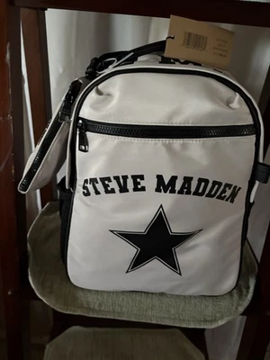 Texas Cowboy ( vibed) Steve Madden White w/ Blue Star in the middle backpack - Image 1 of 4