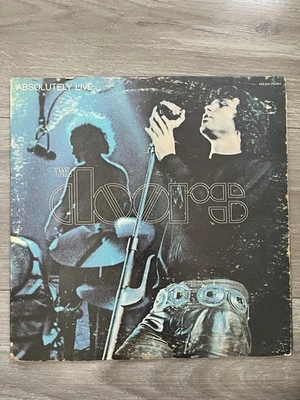 The Doors Absolutely Live Double LP  1982 Red Labels Eks9002 Reissue SP - Image 1 of 4