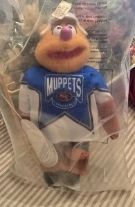 McDonald's Jim Henson Muppets Fozzie Bear Goalie NHL Plush NEW SEALED IN PACKAGE - Picture 1 of 2