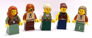 Lego Medieval CASTLE Peasants - SET OF 5 NEW Castle Minifigures - Picture 1 of 2