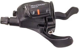 microSHIFT Acolyte Xpress Right Trigger Shifter - 1x8 Speed, Black, Acolyte Comp - Picture 1 of 1