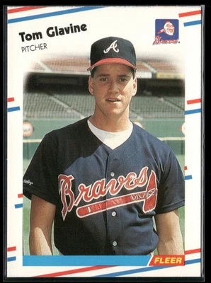 1988 Fleer - Tom Glavine #539 - Image 1 of 2