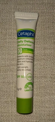 Cetaphil Daily Defence Moisturiser LSF50 5g 2er Pack