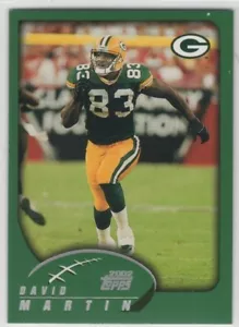 Juego de equipo de fútbol americano Topps Green Bay Packers 2002 - Imagen 1 de 1