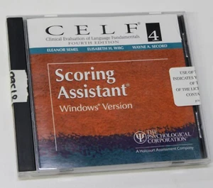 CELF 4 Fourth Edition Scoring Assistant Software CD Windows Version 1.0.2 - Picture 1 of 4