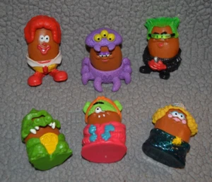 VINTAGE 1995 HALLOWEEN McNUGGET BUDDIES MCDONALDS HAPPY MEAL KOMPLETTSATZ 6 - Bild 1 von 4