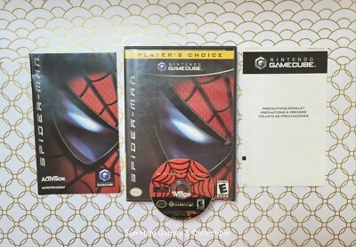 Spider-Man (Nintendo GameCube, 2002) CIB Complete - TESTED, Works! - Image 1 of 4