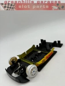 Greenhills Scalextric Opel Astra V8 Opel Service Chassis Plate + Wheels + Magnet - Picture 1 of 1
