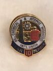 VINTAGE 10 YEAR AWARD SERVICE PIN, OIL, CHEMICAL & ATOMIC WORKERS INT’L UNION