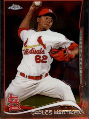 2014 Topps Chrome #54 Carlos Martinez - NM - Image 1 of 2