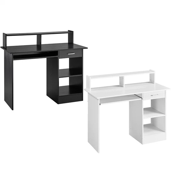 Scrivania per Computer Tavolo da Studio Ufficio Postazione di Lavoro Porta PC - Immagine 1 di 1