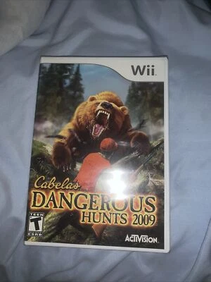 Cabela's Dangerous Hunts 2009 (Nintendo Wii, 2008) - Image 1 of 2