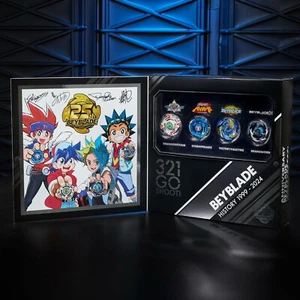SDCC 2025 HASBRO Exclusive Beyblade X 25th Anniversary Set PRESALE - Picture 1 of 4