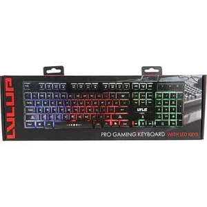 Vivitar LVLup LU734 Pro Gaming Keyboard w/Multi Color LED Keys Sealed - NEW - Picture 1 of 1