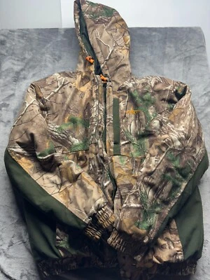 Habit Realtree Scent Control Insulated Camo Jacket Size Large WJ608 - Image 1 of 4