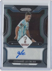2022 Panini Prizm World Cup #S-GLC Giovani Lo Celso, Argentina Auto Firme - Foto 1 di 2