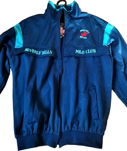 Vintage tracksuit jacket jacket Beverly Hills Polo Club RARE Ukraine 1990s - Picture 1 of 16