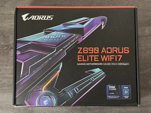 GIGABYTE Z890 AORUS ELITE WiFi 7 LGA 1851 DDR5 2.5Gbps LAN ATX Intel Motherboard - Picture 1 of 8