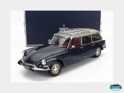 NOREV 1/18 CITROEN ID19 BREAK 1967 ORIENT BLUE ART.181770 - Immagine 1 di 2