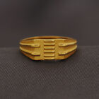 22cts Print Solid Gold Signet Rings Size US 10 Grand Nephew xmas Day Jewelry