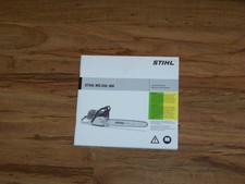 Stihl MS 650, 660 Chainsaw Instruction Owners Manual NEW