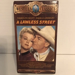 A Lawless Street VHS 1983 Randolph Scott Angela Lansbury - Picture 1 of 3