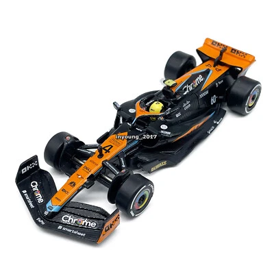 1:43 McLaren MCL60 F1 2023 Model Car Diecast Toy Cars Formula 1 Lando Norris 4 - Image 1 of 4