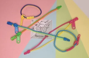 Fidget Zipper Bracelets ASD ADHD STIM TOY EMOTIONAL REGULATION - Picture 1 of 2