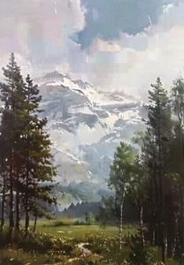Mountain Scenery -- POSTAL nueva - Imagen 1 de 2
