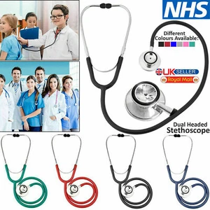 Stetoscopio EMT Pro Medical doppia testa per medico infermiere veterinario studente assistenza sanitaria - Foto 1 di 7