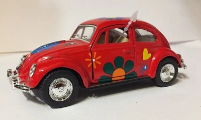 Beetle Classic 1967 Volkswagen Maggiolino Sportelli Apribili Car Kinsmart No Box - Immagine 1 di 4