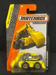 MATCHBOX MOC SEALED MBX 2014 CONSTRUCTION #108 GROUND GRABBER YELLOW - Picture 1 of 6