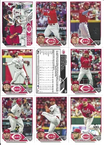 2023 Topps Cincinnati Reds Factory All-Star Stamp Parralel Team Set (21) - Bild 1 von 1