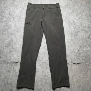 Patagonia Quandary Pants Mens 32x30 Gray Performance Trekking Trousers DWR UPF - Picture 1 of 15