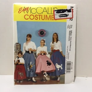 Falda Pull-on McCall's P372 Talla xs-l Misses Caniche Enaguas Años 50 - Imagen 1 de 3