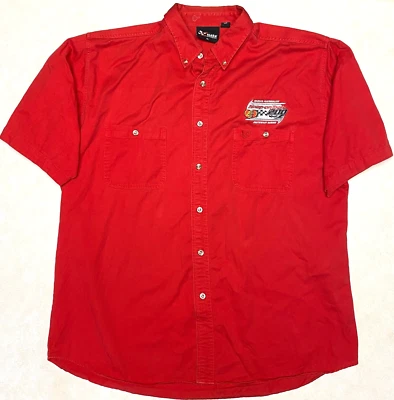 Snap On Tools Nascar Featherlite 200 Jelly Belly Southwest Series Red Shirt XL - Image 1 of 4