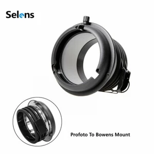 Profoto To Bowens Mount Speed Ring Adapter Convertor For Studio Softbox Strobe - Picture 1 of 12